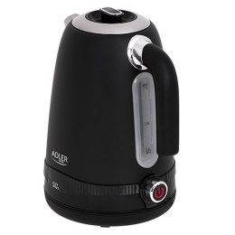 AD 1295 BLACK CZAJNIK METALOWY 1,7L Z LCD & REGULACJĄ TEM PERATURY
