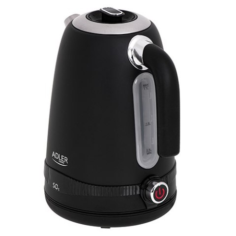 AD 1295 BLACK CZAJNIK METALOWY 1,7L Z LCD & REGULACJĄ TEM PERATURY AD 1295 BLACK CZAJNIK METALOWY 1,7L Z LCD & REGULACJĄ TEM PERATURY