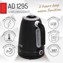 AD 1295 BLACK CZAJNIK METALOWY 1,7L Z LCD & REGULACJĄ TEM PERATURY