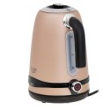 AD 1295 GOLD CZAJNIK METALOWY 1,7L Z LCD & REGULACJĄ TEM PERATURY