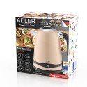 AD 1295 GOLD CZAJNIK METALOWY 1,7L Z LCD & REGULACJĄ TEM PERATURY
