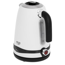 AD 1295 WHITE CZAJNIK METALOWY 1,7L Z LCD & REGULACJĄ TEM PERATURY