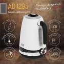 AD 1295 WHITE CZAJNIK METALOWY 1,7L Z LCD & REGULACJĄ TEM PERATURY