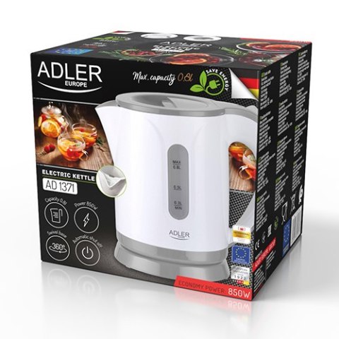 AD 1371 grey Czajnik plastikowy 0,8 l AD 1371 grey Czajnik plastikowy 0,8 l