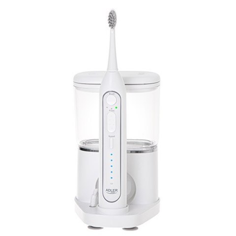 AD 2180 WHITE SZCZOTECZKA SONICZNA Z IRYGATOREM 2 W 1 AD 2180 WHITE SZCZOTECZKA SONICZNA Z IRYGATOREM 2 W 1