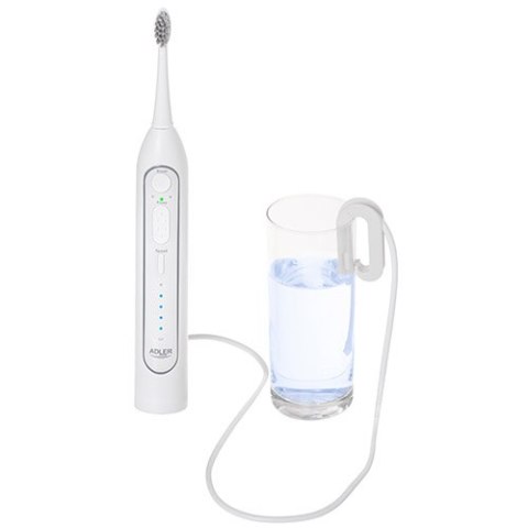 AD 2180 WHITE SZCZOTECZKA SONICZNA Z IRYGATOREM 2 W 1 AD 2180 WHITE SZCZOTECZKA SONICZNA Z IRYGATOREM 2 W 1