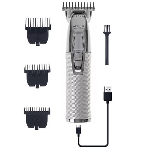 AD 2836 SILVER TRYMER STRZYŻARKA PROFESJONALNA - USB AD 2836 SILVER TRYMER STRZYŻARKA PROFESJONALNA - USB