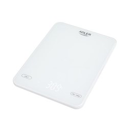 AD 3177 WHITE WAGA KUCHENNA 10KG ŁADOWANA  PRZEZ USB