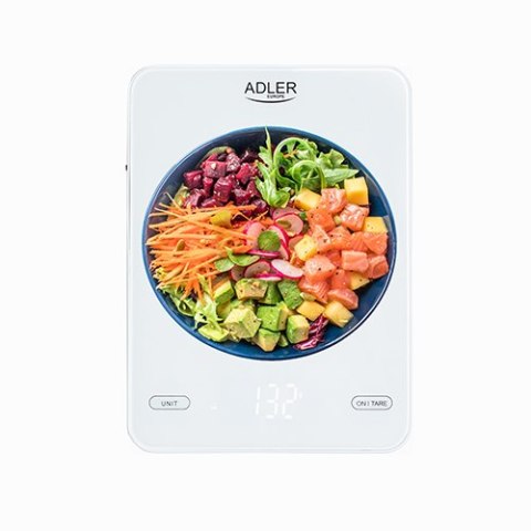 AD 3177 WHITE WAGA KUCHENNA 10KG ŁADOWANA PRZEZ USB AD 3177 WHITE WAGA KUCHENNA 10KG ŁADOWANA PRZEZ USB