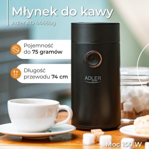 AD 4446 black gold Młynek do kawy AD 4446 black gold Młynek do kawy