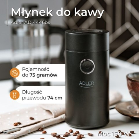 AD 4446 black silver Młynek do kawy AD 4446 black silver Młynek do kawy