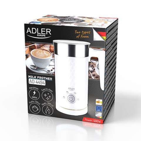 AD 4494 WHITE S PIENIACZ DO MLEKA - S PIENIANIE I PODGRZEWANIE (LATTE I CA P PUCINO) AD 4494 WHITE S PIENIACZ DO MLEKA - S PIENIANIE I PODGRZEWANIE (LATTE I CA P PUCINO)