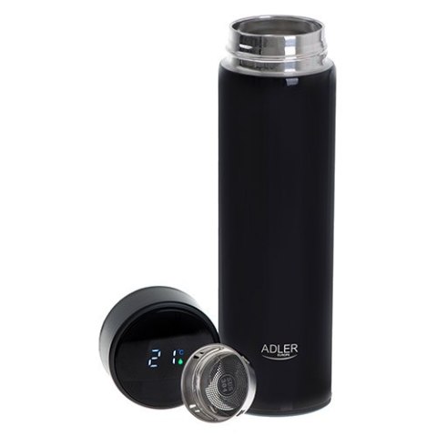 AD 4506 BLACK TERMOS LED 473ML CZARNY AD 4506 BLACK TERMOS LED 473ML CZARNY