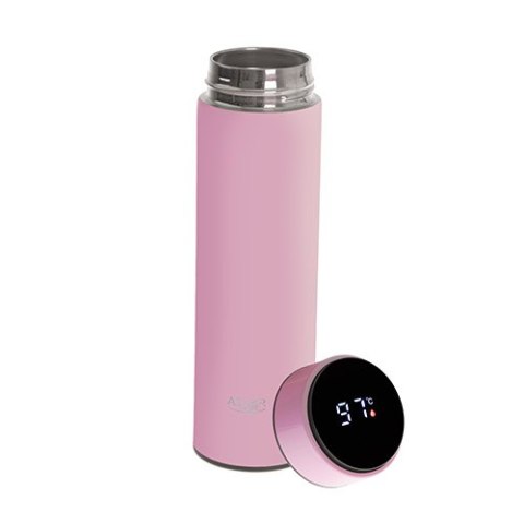 AD 4506 pink Termos led 473ml różowy AD 4506 pink Termos led 473ml różowy