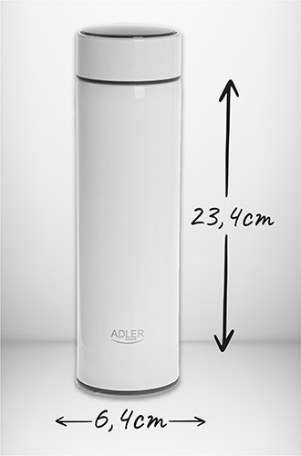 AD 4506 white Termos led 473ml biały AD 4506 white Termos led 473ml biały