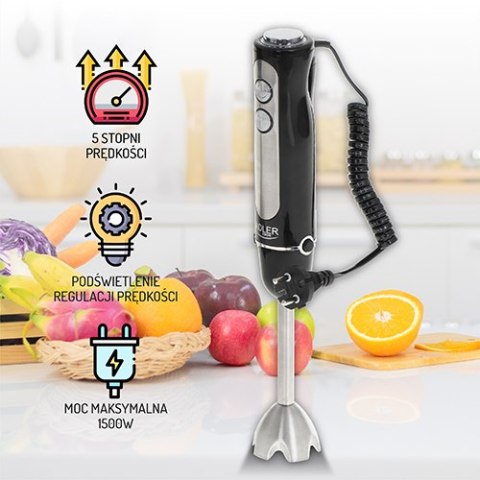 AD 4625 BLACK BLENDER RĘCZNY AD 4625 BLACK BLENDER RĘCZNY