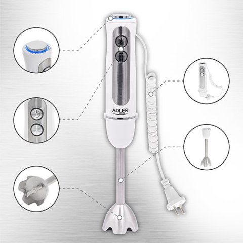 AD 4625 WHITE BLENDER RĘCZNY AD 4625 WHITE BLENDER RĘCZNY