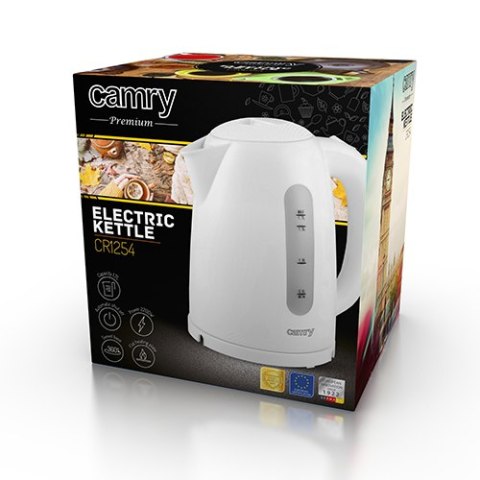 CR 1254 WHITE CZAJNIK PLASTIKOWY 1,7 L CR 1254 WHITE CZAJNIK PLASTIKOWY 1,7 L
