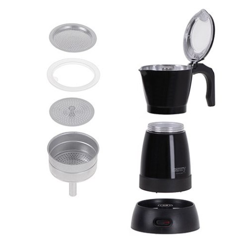 CR 4415 black Kawiarka elektryczna moka CR 4415 black Kawiarka elektryczna moka