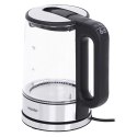 MS 1301 BLACK CZAJNIK SZKLANY 1,7 L Z REGULACJĄ TEM P. MS 1301 BLACK CZAJNIK SZKLANY 1,7 L Z REGULACJĄ TEM P.