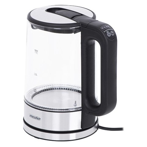 MS 1301 BLACK CZAJNIK SZKLANY 1,7 L Z REGULACJĄ TEM P. MS 1301 BLACK CZAJNIK SZKLANY 1,7 L Z REGULACJĄ TEM P.