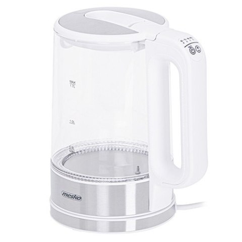 MS 1301 WHITE CZAJNIK SZKLANY 1,7 L Z REGULACJĄ TEM P. MS 1301 WHITE CZAJNIK SZKLANY 1,7 L Z REGULACJĄ TEM P.