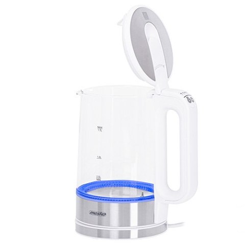 MS 1301 WHITE CZAJNIK SZKLANY 1,7 L Z REGULACJĄ TEM P. MS 1301 WHITE CZAJNIK SZKLANY 1,7 L Z REGULACJĄ TEM P.