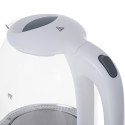 MS 1302 WHITE CZAJNIK SZKLANY 1,7 L