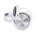 MS 1302 WHITE CZAJNIK SZKLANY 1,7 L