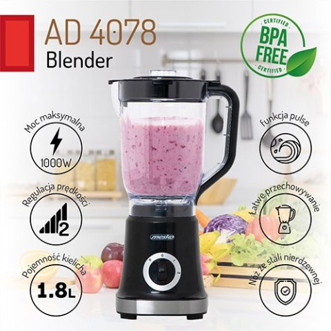 MS 4079 BLACK BLENDER KIELICHOWY MS 4079 BLACK BLENDER KIELICHOWY