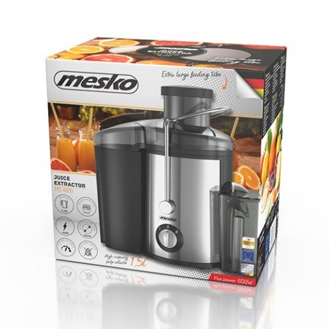 MS 4126 black Sokowirówka 600w MS 4126 black Sokowirówka 600w