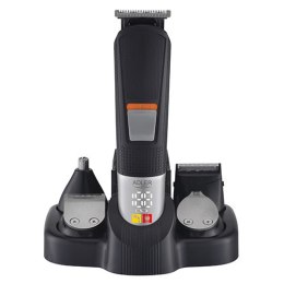 AD 2943 Trymer - zestaw do pielęgnacji 5 w 1 z wyświetlaczem led i podstawką ładującą