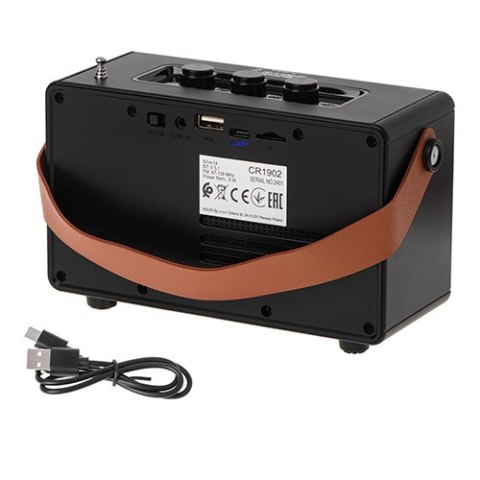 CR 1902 BLACK RADIO FM Z BLUETOOTH - USB-C CR 1902 BLACK RADIO FM Z BLUETOOTH - USB-C