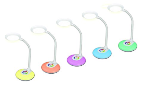 ELD117 ES PERANZA LAM PKA BIURKOWA LED Z NOCNYM OŚWIETLENIEM RGB MIZAR ELD117 ES PERANZA LAM PKA BIURKOWA LED Z NOCNYM OŚWIETLENIEM RGB MIZAR