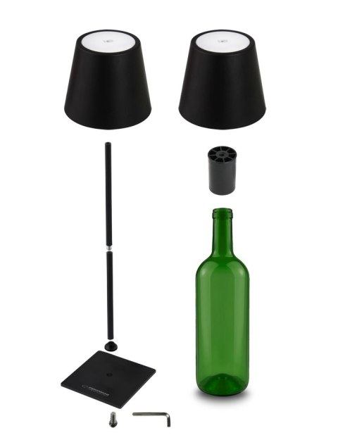 ELD119K Esperanza lampka biurkowa led miram czarna ELD119K Esperanza lampka biurkowa led miram czarna