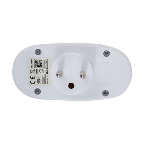 ELK306W Esperanza rozgałęźnik elektr. 2 gn. wł. biały ELK306W Esperanza rozgałęźnik elektr. 2 gn. wł. biały