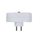 ELK306W Esperanza rozgałęźnik elektr. 2 gn. wł. biały