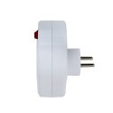 ELK311W Esperanza rozgałęźnik elektr. 2 gn. usb-c usb-a wł. biały