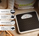 EURO PE AD 8179 BLACK MECHANICZNA WAGA ŁAZIENKOWA
