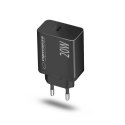 EZC104K ES PERANZA ŁADOWARKA SIECIOWA 20W USB-C  PD CZARNA