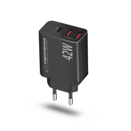 EZC106K ES PERANZA ŁADOWARKA SIECIOWA 42W USB-C  PD 30W / 2x USB-A 12W