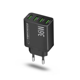 EZC107K ES PERANZA ŁADOWARKA SIECIOWA 36W 4x USB-A qC 3.0 18W