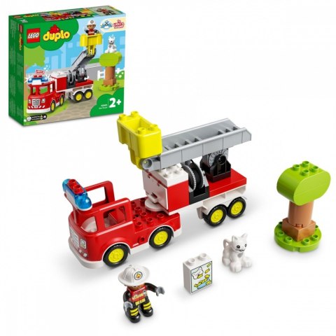 Klocki duplo 10969 wóz strażacki Klocki duplo 10969 wóz strażacki