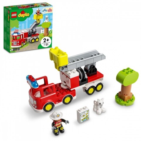 Klocki duplo 10969 wóz strażacki Klocki duplo 10969 wóz strażacki