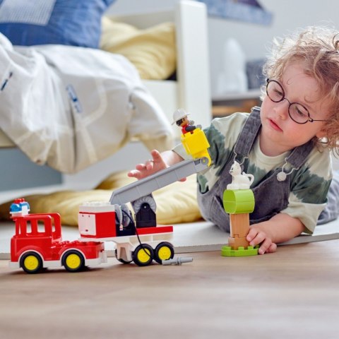 Klocki duplo 10969 wóz strażacki Klocki duplo 10969 wóz strażacki