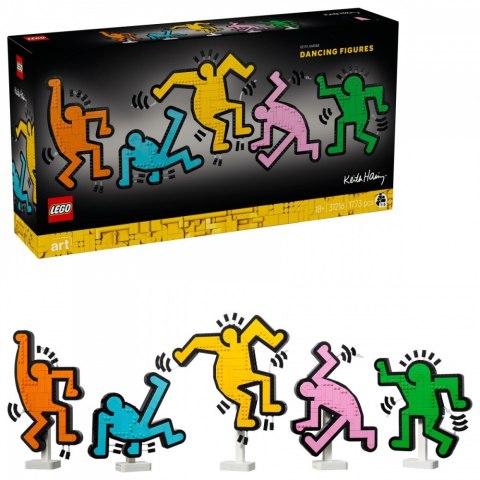 Klocki art 31216 keith haring - tańczące postacie Klocki art 31216 keith haring - tańczące postacie