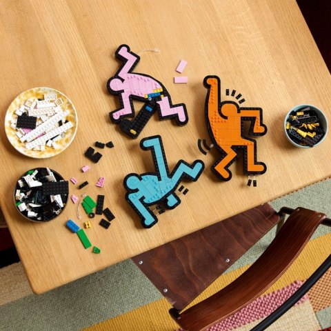 Klocki art 31216 keith haring - tańczące postacie Klocki art 31216 keith haring - tańczące postacie