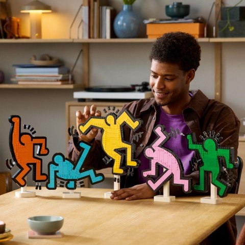 Klocki art 31216 keith haring - tańczące postacie Klocki art 31216 keith haring - tańczące postacie