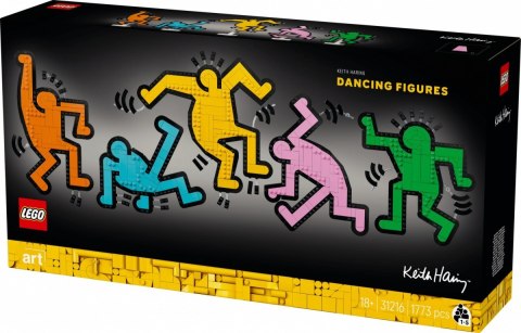 Klocki art 31216 keith haring - tańczące postacie Klocki art 31216 keith haring - tańczące postacie
