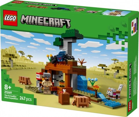 Klocki minecraft 21269 wyprawa do pancernikowej kopalni Klocki minecraft 21269 wyprawa do pancernikowej kopalni